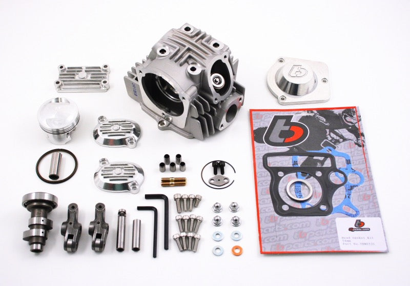 TB Parts V2 Race Head Kit & 54mm/95cc Piston Kit - Honda 50cc & 70cc Various Models